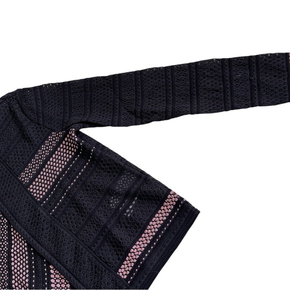 Missoni pink and black button up sweater - Picture 7 of 9